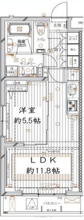 レガリス馬込パークサイドの物件間取画像